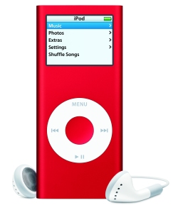 Apple iPod nano red