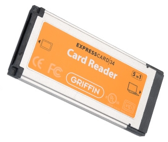 Griffin 5 in 1 ExpressCard Reader