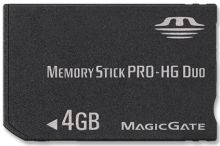 Memory Stick Pro-HG From SanDisk and Sony