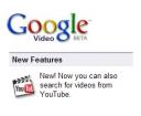 YouTube Relegates Google Video to Search Tool