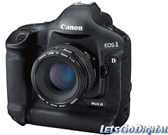 Canon EOS-1D Mark III DSLR digital camera