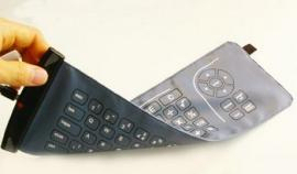 Fabric double sided keyboard