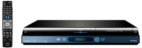 Sharp AQUOS BD-HP1 Blu-ray HD recorder