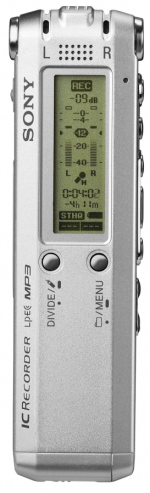 Sony Voice Recorders with double the memory