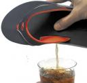 Reef Dram Sandals holds liquid in an internal canteen