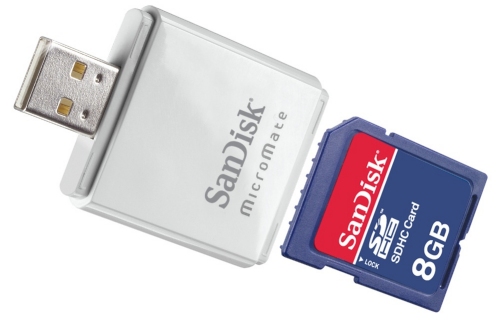 SanDisk roles out 8GB SDHC, the highest capacity yet.
