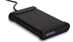 Toshiba 200GB portable hard drive