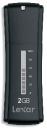 Lexar Jumpdrive flash memory comes with a capacity meter to tell you when it’s full