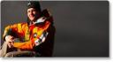 Mountain climber makes a phone call from the top of Mt Everest using Motorola Z8.