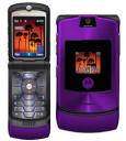 Purple MOTORAZR V3i from Motorola