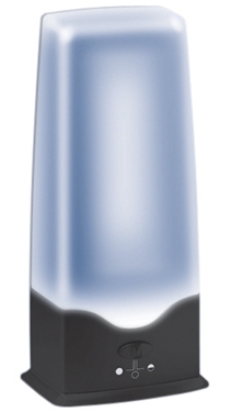 Twilight sleep therapy system using mini ultra blue light