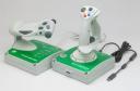 Ace-Edge Flightstick game controller for the Xbox 360 branded for the Ace Combat 6 game