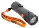 FlareSafe safety flashlight features smoke detector and siren.