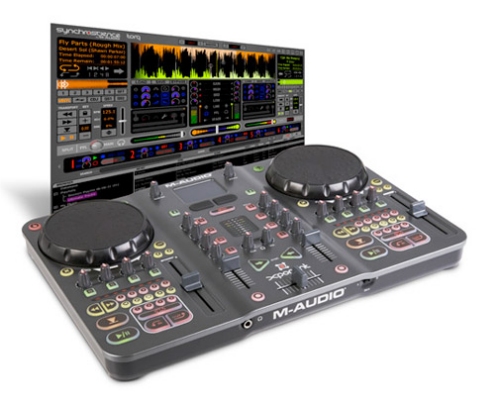 Torq Xponent from m-Audio is a computer based DJ system