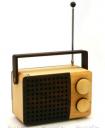 Magno Radio is made out of wood