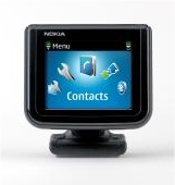 Nokia CK-15W Bluetooth Display Car Kit displays mobile phone information on in your car