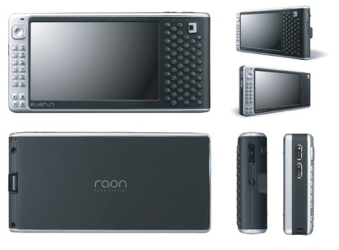 Raon Everun UMPC is light, portable and vertical