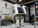 Hubo FX-1 chair robot that walks on two legs while your sitting in it