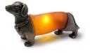 Wiener dog lamp