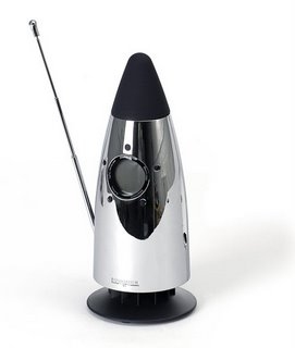 EQ Cordless rocket radio