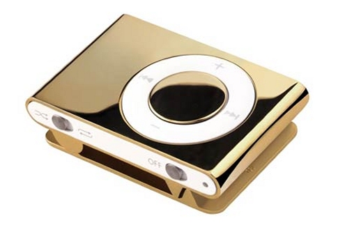 Gold iPod Shuffle