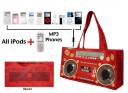 iBag is a bag with speakers and radio built in