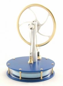 Low Temp Stirling Engine runs off of a cup of coffee