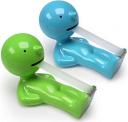 Mr. P tape dispenser dispenses tape from his mouth