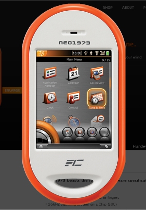 FIC Neo1973 OpenMoko open source mobile phone running Linux now available targeting developers