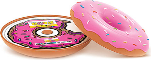 Simpsons Limited Edition Soundtrack in a donut case