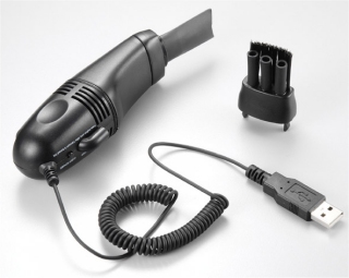 USB powered vacuum cleaner