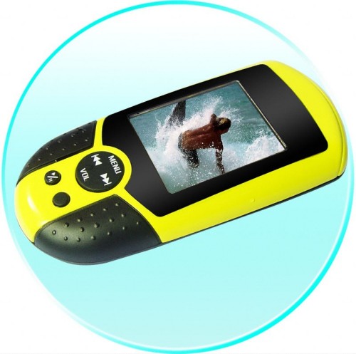 Waterproof MP4 video player