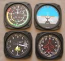 Airplane instrument gauge coasters