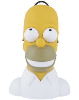 Homer Simpson head radio
