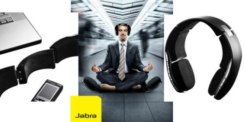 Jabra BT8030 Bluetooth headset and speakers combo