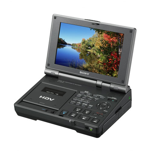 video player which works with HDV or standard mini-DV video tapes. video player which works with HDV or standard mini-DV video tapes.