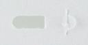 Example of the flap created from the staple free stapler