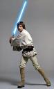 The First Lightsaber in Outer Space