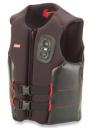 Life vest with built-in two-way radio