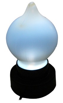 USB desk lamp changes colors the faster your type