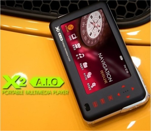 Viliv X2 A.I.O. multimedia player is full of features
