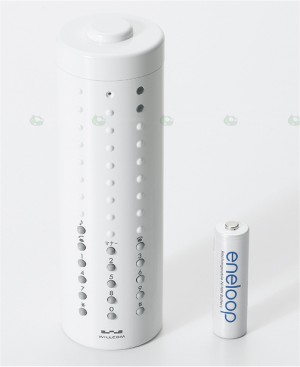 Wilcon mobile phone runs on a AAA battery