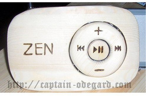 Zen Stone carved out of wood