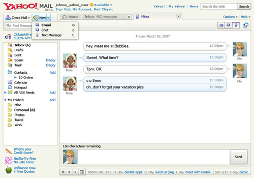 The new Yahoo Mail,