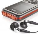 BenQ C30 mobile phone has media controls on top of the frame for easy access