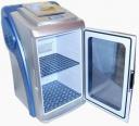 Cooltone Mini Fridge has CD player, speakers, FM tuner, alarm clock and input jack for MP3 player