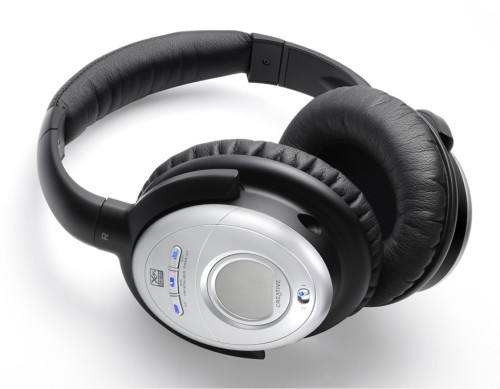 Creative Aurvana X-Fi noise cancelling headphones