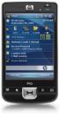 HP iPAQ 210 Enterprise edition handheld PDA