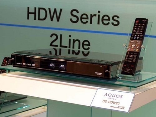 sSharp Aquos BD-HDW20 Blu-ray DVD player