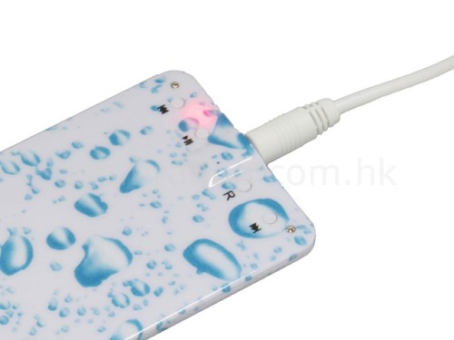 USB Flash Card MP3 Player is about the size of a credit card